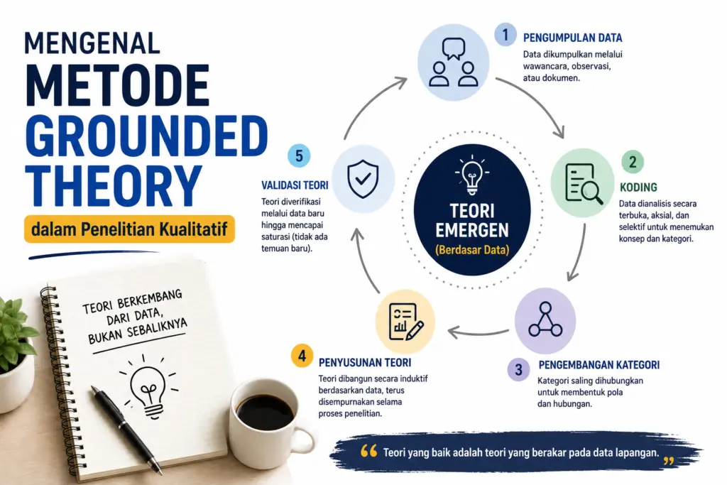 Mengenal Metode Grounded Theory dalam Penelitian Kualitatif