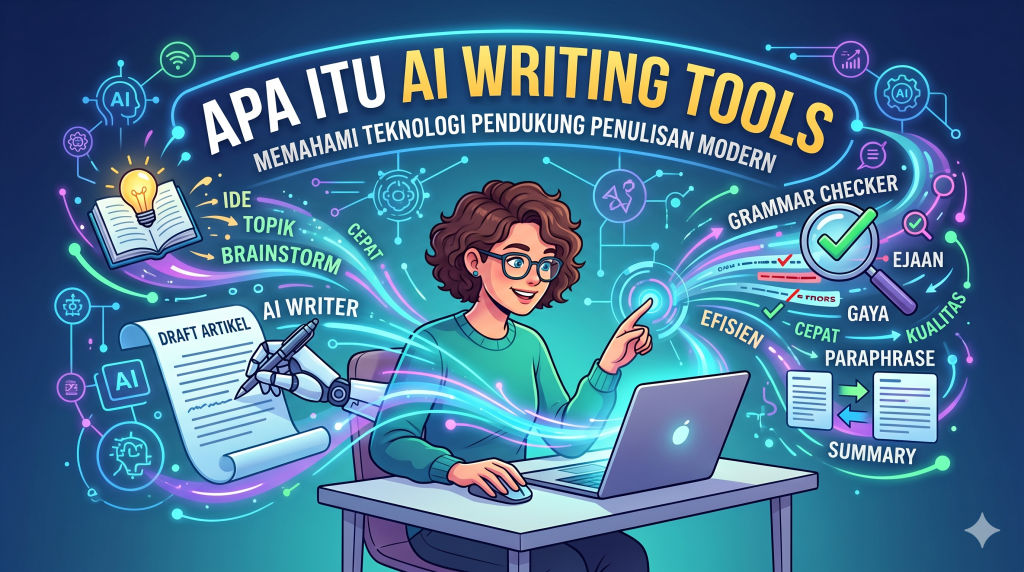 Apa Itu AI Writing Tools? Membedah Cara Kerja LLM dalam Menghasilkan Teks